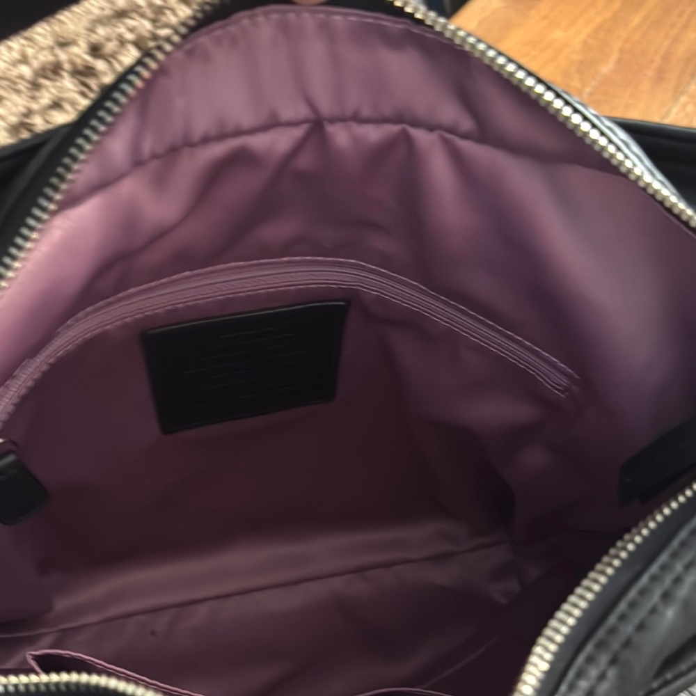 Coach Black Leather Hobo Bag - Picture 5 of 13
